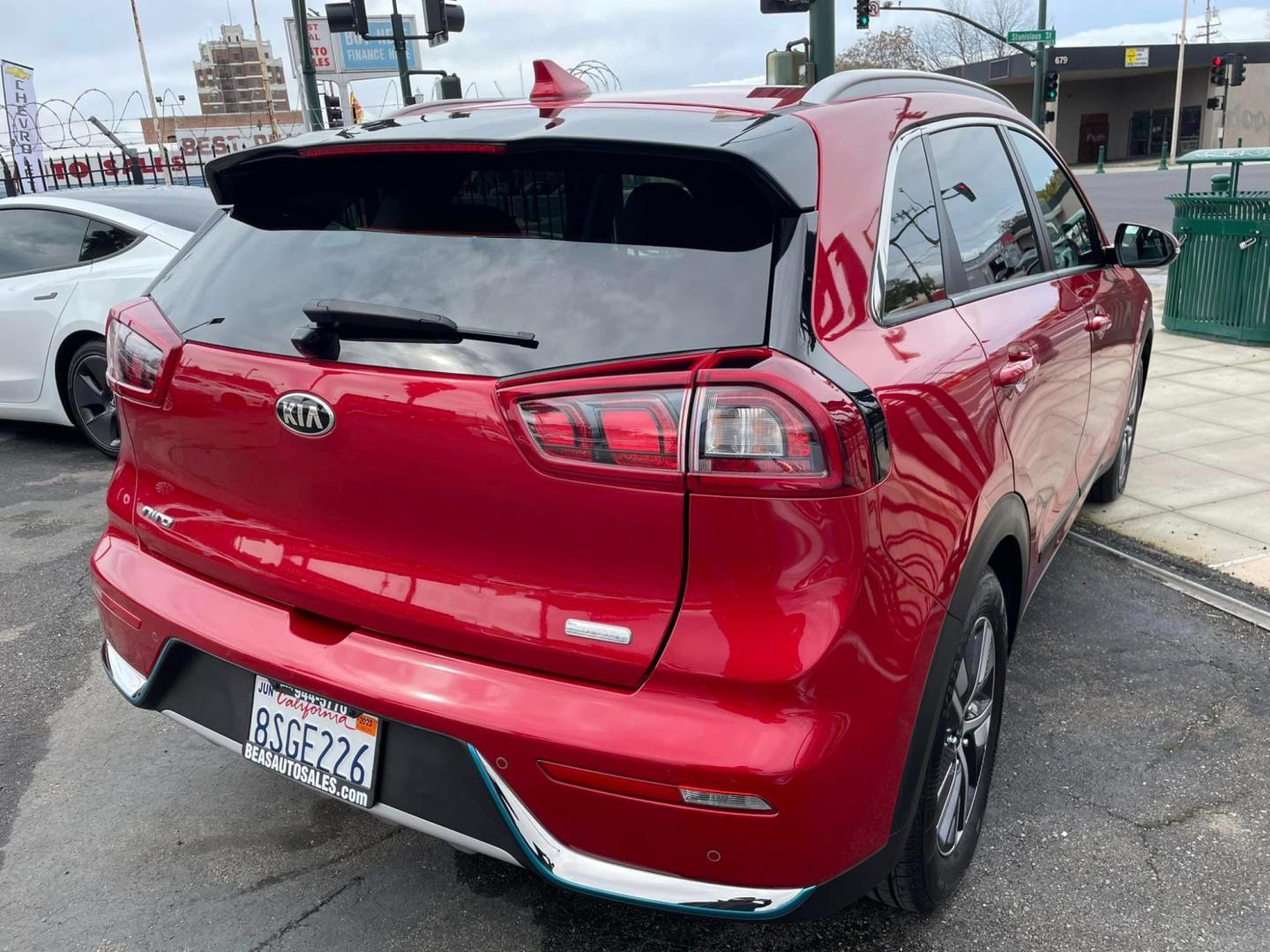 2019 RED /BLACK Kia Niro Plug In Hybrid (KNDCC3LD4K5) , located at 744 E Miner Ave, Stockton, CA, 95202, (209) 944-5770, 37.956863, -121.282082 - Photo#15